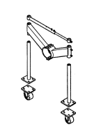 Hutchinson - 10" Hutchinson Lowboy Undercarriage