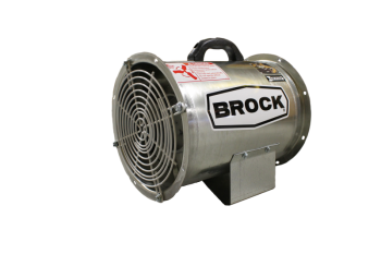 Brock - 12" Brock Axial Fan - 1 HP 3 PH 230/460V