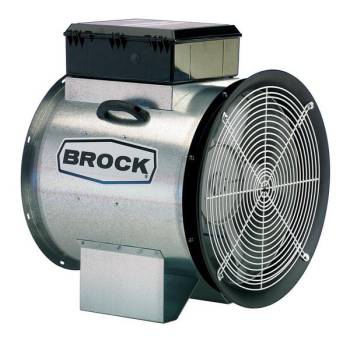 Brock - 18" Brock Axial Fan with Control - 3 HP 1 PH 230V
