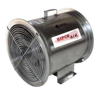 RIPCO Distribution - 18" RIPCO Air Axial Fan - 3 HP 1PH 230V