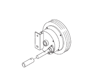 Hutchinson Commercial Klean Sweep Accessories - Hutchinson 810 Series Accessories - Hutchinson - Hutchinson Reduction End Wheel for 810 Series 4-1 Ratio