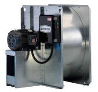 Brock - 27" Brock Centrifugal Fan with Control with Open Drip Proof Motor- 15 HP 1 PH 230V - Image 1