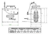 Brock - Brock Downstream Centrifugal Heater Natural Gas & Propane Vapor - Hi-Lo for Fan Model LC27-20 - Image 2